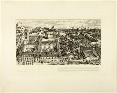 IV. Henrik Főiskola (vagy Napóléon Lycée), Párizs alkotó: Charles Meryon