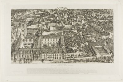 IV. Henrik Főiskola (vagy Napóléon Lycée), Párizs alkotó: Charles Meryon
