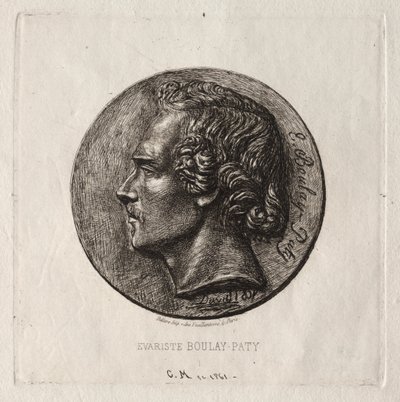 Evariste Boulay-Paty; egy költő alkotó: Charles Meryon