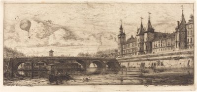 Pont-au-Change, Párizs alkotó: Charles Meryon
