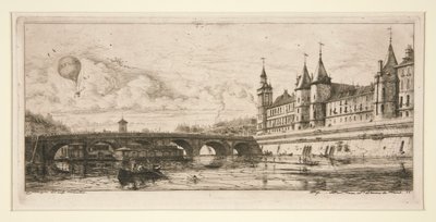 Pont au Change, Párizs alkotó: Charles Meryon