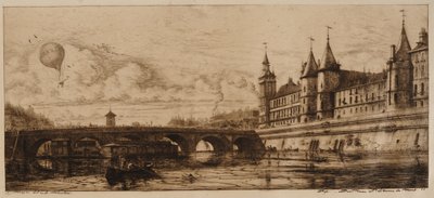 Pont au Change, Párizs alkotó: Charles Meryon