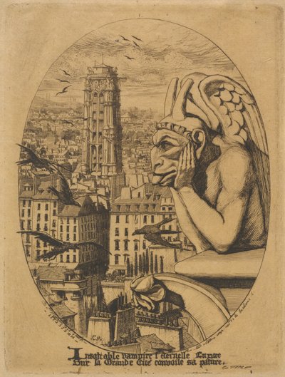 Le stroge (A vámpír) alkotó: Charles Meryon