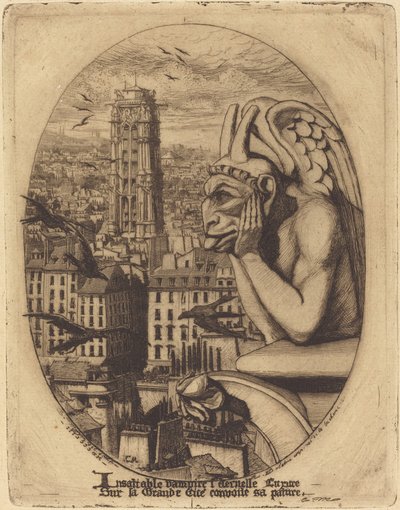 Le stroge (A vámpír) alkotó: Charles Meryon