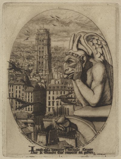 Le stroge (A vámpír) alkotó: Charles Meryon