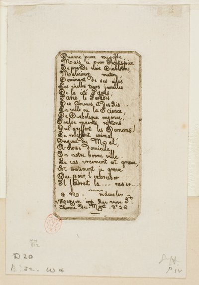 Hadd nyögjön a tiszta lélek... alkotó: Charles Meryon