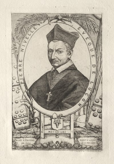 Pierre Nivelle, Luzon püspöke alkotó: Charles Meryon