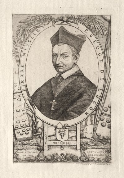 Pierre Nivelle, Luzon püspöke alkotó: Charles Meryon