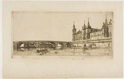 Pont au Change, Párizs alkotó: Charles Meryon