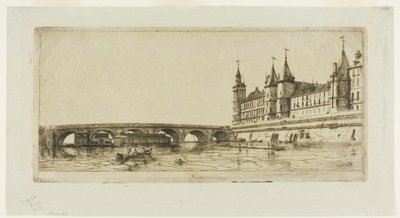 Pont au Change, Párizs alkotó: Charles Meryon
