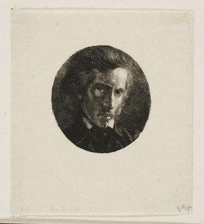 Edmond de Courtives portréja alkotó: Charles Meryon