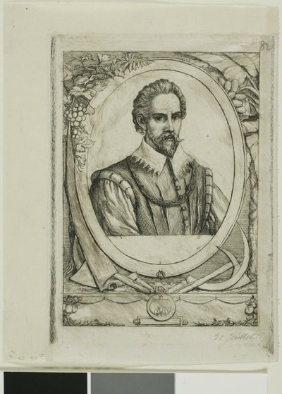 René de Laudonnière Sablais (de Burdigale) portréja alkotó: Charles Meryon