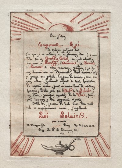 Naptörvény alkotó: Charles Meryon
