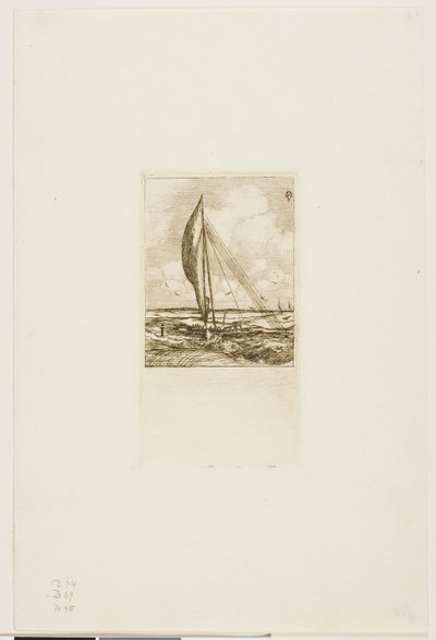 Swift-Sailing Proa, Mulgrave szigetcsoport, Óceánia alkotó: Charles Meryon