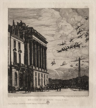 Az Admiralitás, Párizs alkotó: Charles Meryon