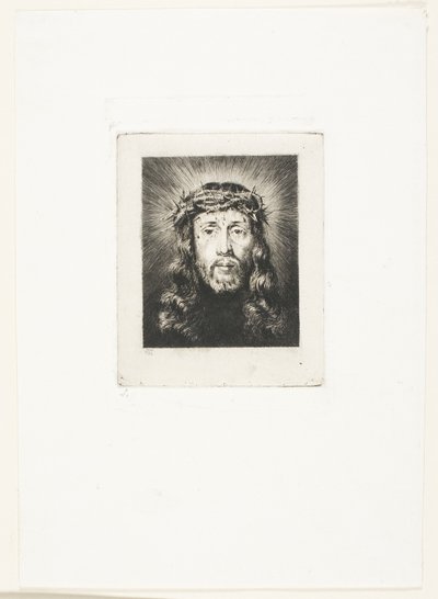 Krisztus Arca alkotó: Charles Meryon