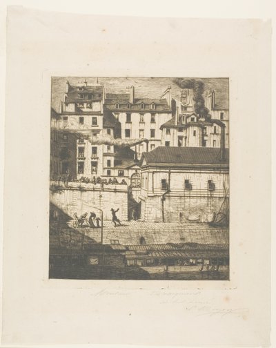 A hullaház, Párizs alkotó: Charles Meryon