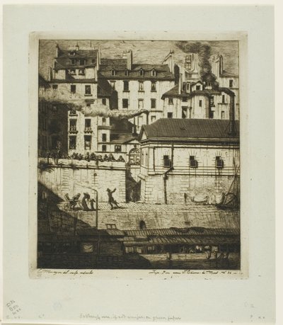 A hullaház, Párizs alkotó: Charles Meryon