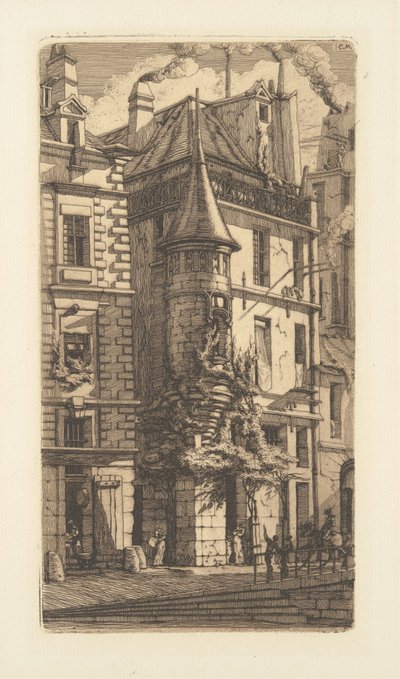 Torony, Rue de la Tixeranderie alkotó: Charles Meryon