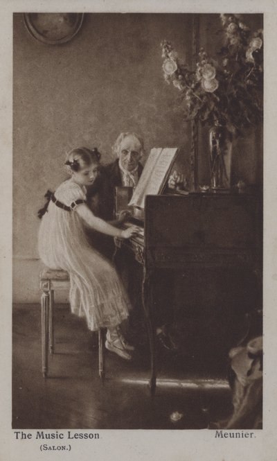 Zenei lecke (színes litó) alkotó: Charles Meunier