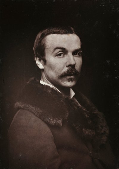 Művészi és életrajzi album, V. évf., Szalon 1885; Albert Bettannier (1851-1932) francia festő portréja alkotó: Charles Michelez