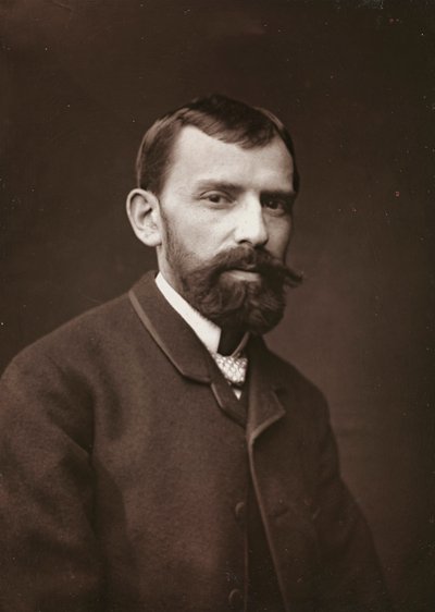Művészeti és életrajzi album, 6. évf., Szalon 1885; Victor Gabriel Gilbert (1847-1933) francia festő portréja alkotó: Charles Michelez