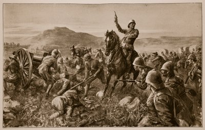 Lord Methuen összegyűjti összetört erőit Tweeboschban alkotó: Charles Mills Sheldon