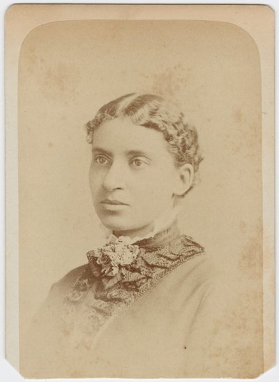 Carte de vision vagy Lottie Grimke, 1870 körül alkotó: Charles Milton Bell