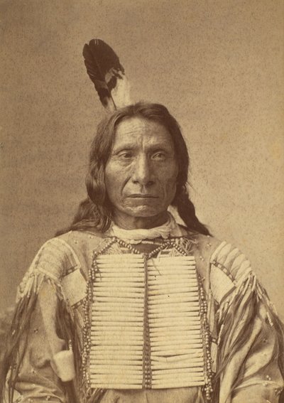 Mahpiya Luta vörös felhő, 1880. alkotó: Charles Milton Bell