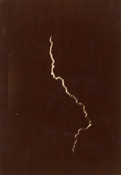 [Spiral of Lightning in a Thunderstorm], 1886. május 12. alkotó: Charles Moussette