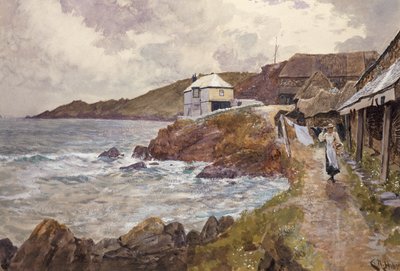 Tengerparti jelenet alkotó: Charles Napier Hemy