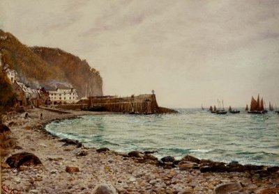 Hálók behúzása, 1891 (wc) alkotó: Charles Napier Hemy