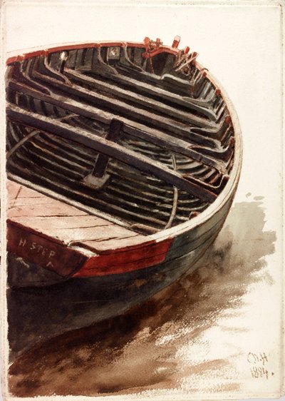 Egy gumicsónak tanulmányozása alkotó: Charles Napier Hemy