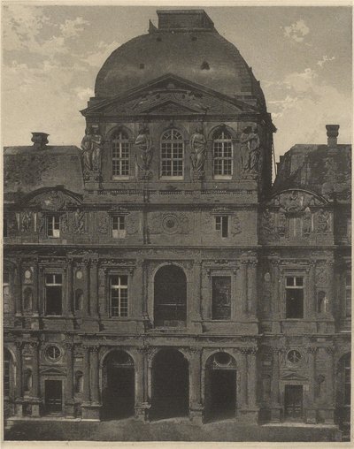 Órapavilon, Louvre, Párizs, Franciaország alkotó: Charles Nègre