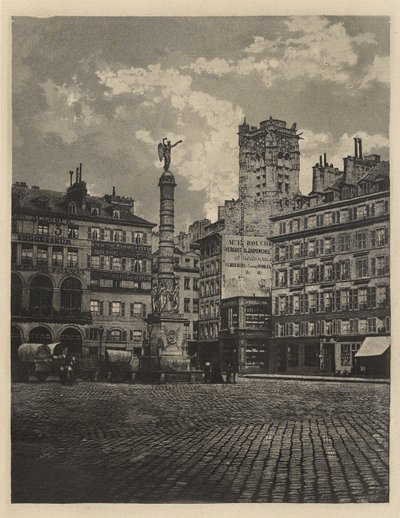 [Place du Châtelet, Párizs] alkotó: Charles Nègre