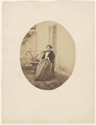 [Rachel Félix portréja] alkotó: Charles Nègre