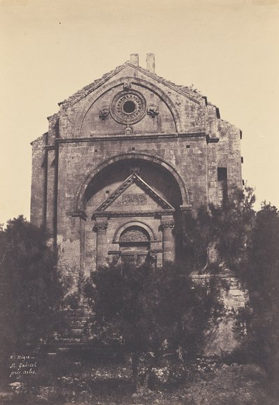 Szent Gábor Arles közelében alkotó: Charles Nègre
