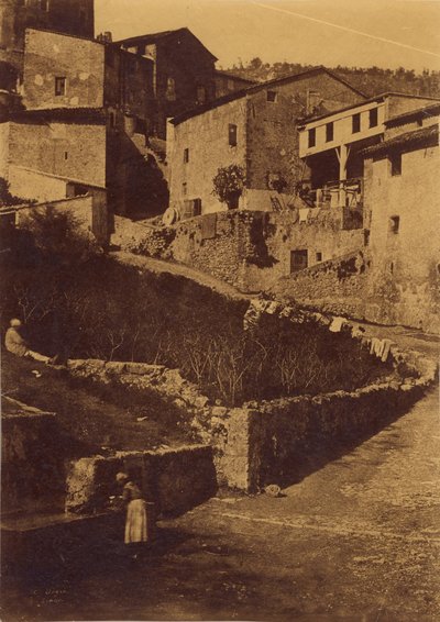 Utca Grasse-ban alkotó: Charles Nègre