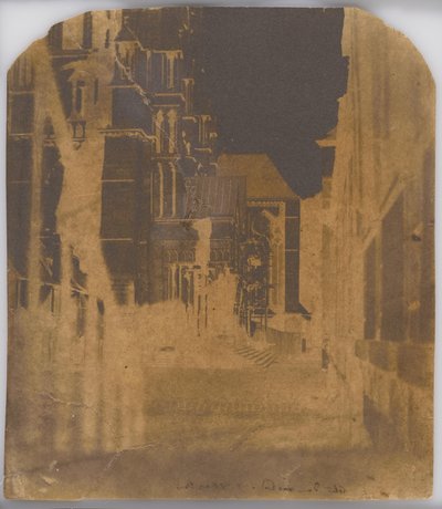 [Ansicht von Chartres] alkotó: Charles Nègre