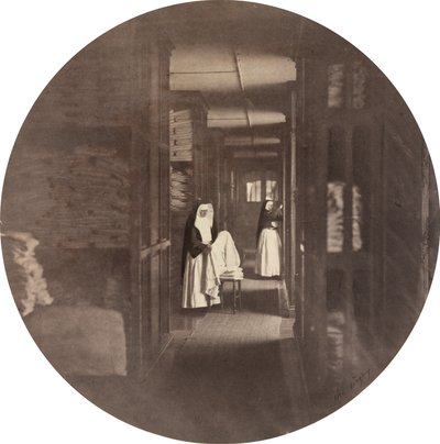 Vincennes császári menedékhelye: a fehérnemű, 1859. alkotó: Charles Nègre