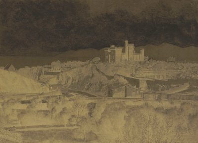 Vallambrosa kastély, Cannes,c. 1852 (fotó) alkotó: Charles Nègre