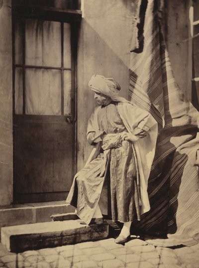 [Self-Portré in Eastern Costume], 1855-60. alkotó: Charles Nègre