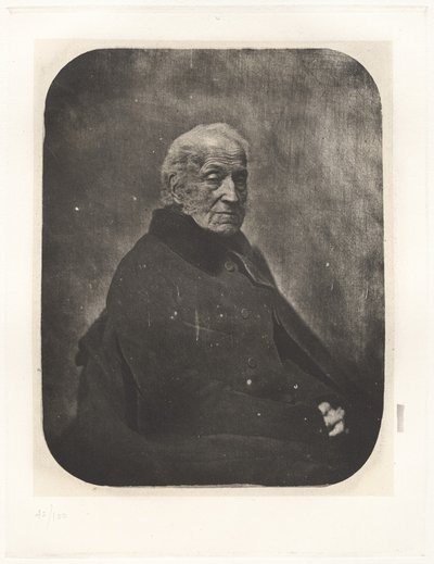 X. tábla – Adam Georges Czartorisky herceg portréja Nadar után (X. tábla – Adam Georges Czartorisky herceg portréja, Nadar) alkotó: Charles Nègre, Nadar, André Jammes