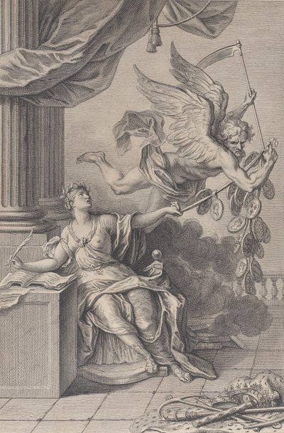 A történet, amely megállítja az időt A történet, amely megállítja az időt, 1708-54. alkotó: Charles Nicolas Cochin