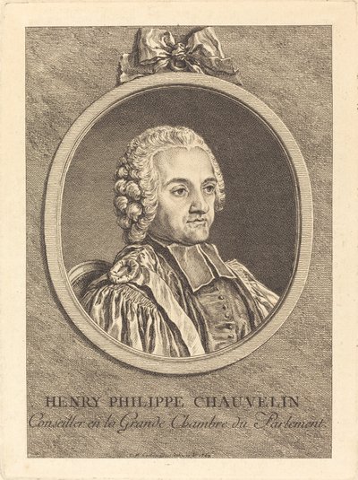 Henry Philippe Chauvelin alkotó: Charles Nicolas Cochin II