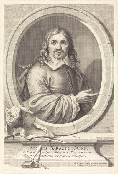 Idősebb Jacques Sarazin alkotó: Charles Nicolas Cochin I