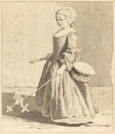 Az ifjú katona alkotó: Charles Nicolas Cochin I after Jean Siméon Chardin