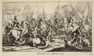 Mureti csata, Franciaország, albigens keresztes hadjárat alkotó: Charles Nicolas II Cochin