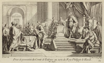 III. Fülöp francia király nevére vett Toulouse megye birtoka alkotó: Charles Nicolas II Cochin