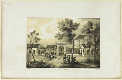Alfort iskola alkotó: Charles Nicolas Lemercier
